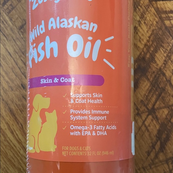Zesty Paws Wild Alaskan Fish Oil for Dogs and Cats - Picture 4 of 4